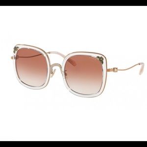 Rose Gold Coach Sunglasses